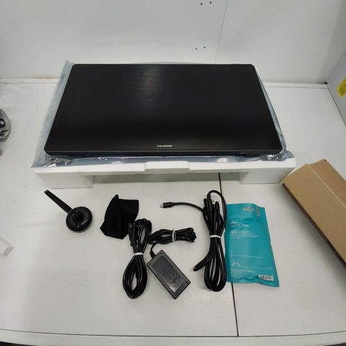 HUION DRAWING TABLET KAMVAS 22 PLUS - PEN DISPLAY. FULL LAMINATION SCREEN. 1200:1 CONTRAST RATIO. 140% SRGB GAMUT WITH ADJUSTABLE STAND AND USB-C TO USB-C CABLE (MODEL: GS2202) image 4