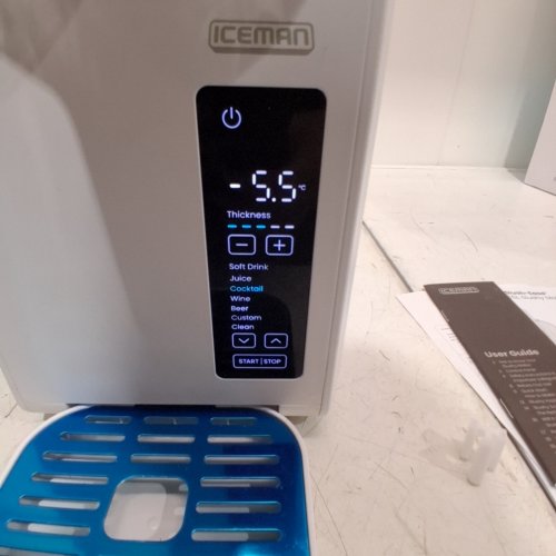 CHEFMAN ICEMAN SLUSH-EASE SLUSHIE FROZEN DRINK MACHINE - 68OZ TANK - WHITE (MODEL: RJ62-WHITE-CA) image 2