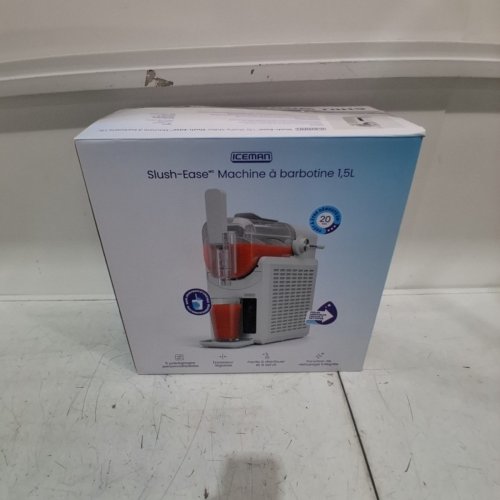 CHEFMAN ICEMAN SLUSH-EASE SLUSHIE FROZEN DRINK MACHINE - 68OZ TANK - WHITE (MODEL: RJ62-WHITE-CA) image 6