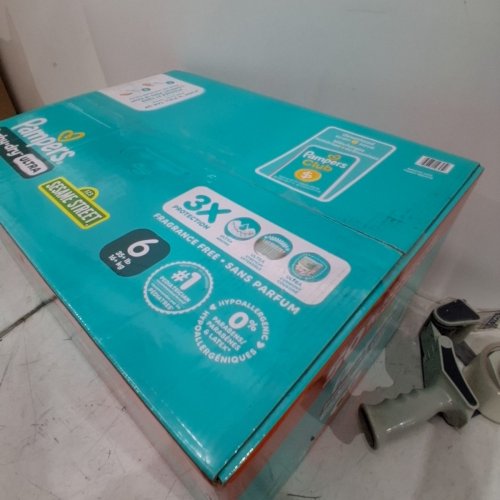 124PK PAMPERS DIAPERS BABY DRY ULTRA 3X PROTECTION -SIZE 6 image 3