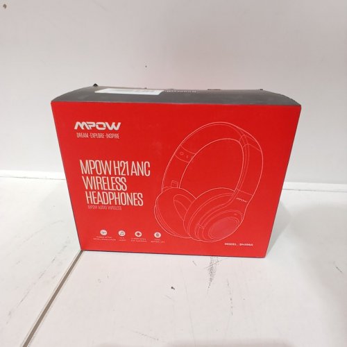 MPOW H21ANC HYBRID NOISE-CANCELLING WIRELESS HEADPHONES WITH CASE - 65HR PLAYTIME - HI-FI AUDIO (MODEL: BH398A) image 2