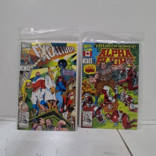 4 ASSTD MARVEL COMIC BOOKS - X-MEN ADVENTURES #2, X-MEN #15, ALPHA FLIGHT #115, EXCALIBUR #51 - VARIOUS AUTHORS image 3