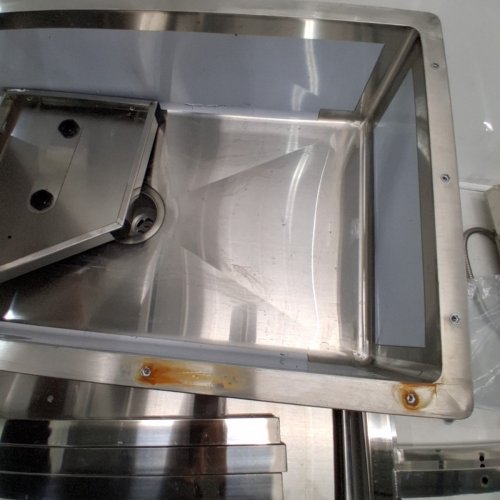 UNDERMOUNT SINGLE BOWL STAINLESS STEEL KITCHEN ISLAND SINK - 34" X 19" - STAINLESS STEEL image 4