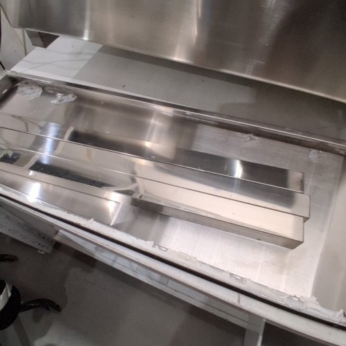 UNDERMOUNT SINGLE BOWL STAINLESS STEEL KITCHEN ISLAND SINK - 34" X 19" - STAINLESS STEEL image 6