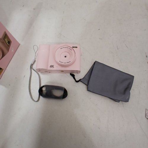 ZHIXJIR DIGITAL CAMERA 4 K FOR PHOTOGRAPHY - PINK image 3