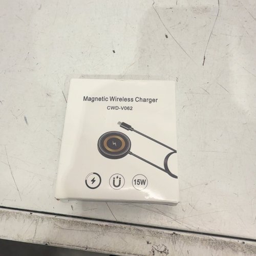 MAGNETIC WIRELESS CHARGER - 15W - BLACK (MODEL: CWD-V062) image 2