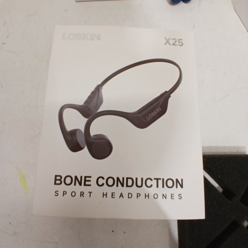 LOBKIN X10 BONE CONDUCTION BLUETOOTH HEADPHONES WITH MICROPHONE - BLUE image 3