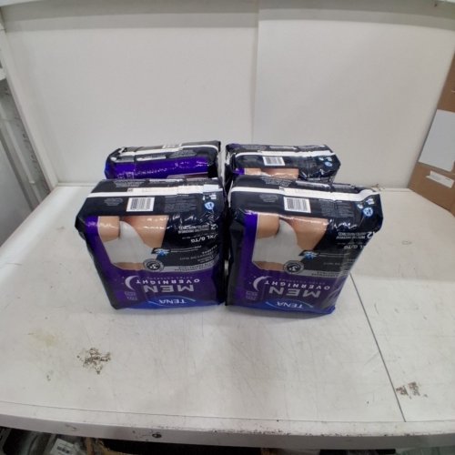 48PK TENA MEN OVERNIGHT EXTRA COVERAGE UNDERWEAR - LG / XL image 2