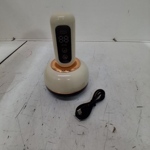 HANDHELD CELLULITE MASSAGE TOOL WITH RED LIGHT - OFF WHITE/ROSE GOLD (MODEL: JLS-002-YW-BS) image 5