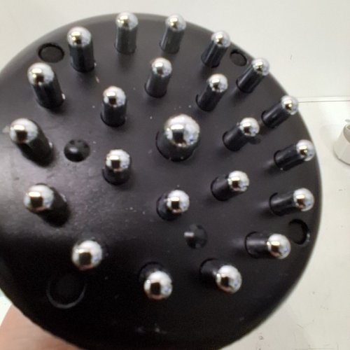 HANDHELD CELLULITE MASSAGE TOOL WITH RED LIGHT - OFF WHITE/ROSE GOLD (MODEL: JLS-002-YW-BS) image 6