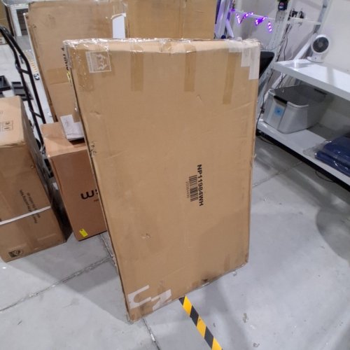 PORTABLE FOLDING TABLE WITH HDPE TABLETOP - 8FT - WHITE (MODEL: NP11984WH) image 3