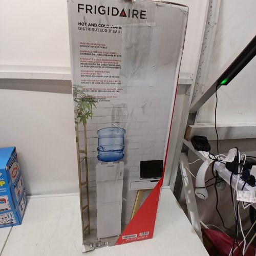 FRIGIDAIRE TOP-LOAD HOT & COLD WATER COOLER/DISPENSER - FITS 3-5 GALLON BOTTLES - WHITE (MODEL: EFWC498) image 7