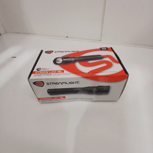 STREAMLIGHT STRION LED HL RECHARGEABLE FLASHLIGHT WITH CHARGER - 615 LM - BLACK (MODEL: HL-74754) image 5