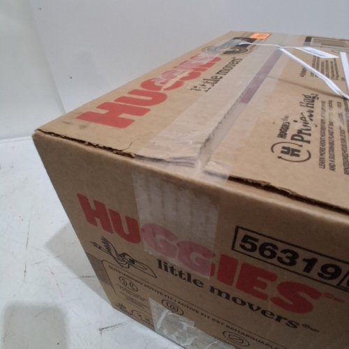 108PK HUGGIES LITTLE MOVERS CURVED CONTOURED STRETCHY ACTIVE FIT BABY DIAPERS- 108 TOTAL - SIZE 6 image 3