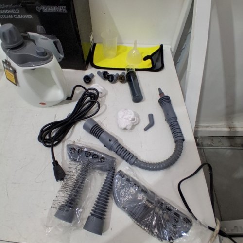 TICYACK HANDHELD STEAM CLEANER WITH ACCESSORIES & SAFETY LOCK - WHITE (MODEL: EM-316) image 4
