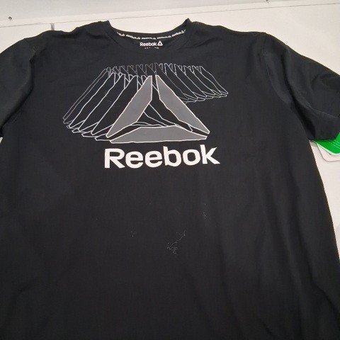 MEN'S REEBOK T-SHIRT - MEDIUM - BLACK image 2