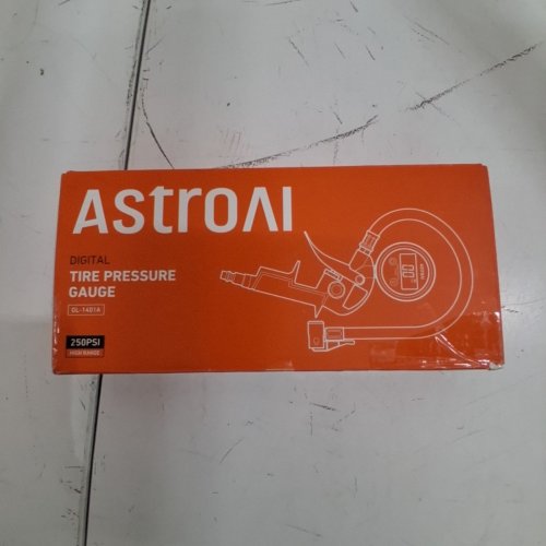 ASTROAI DIGITAL TIRE PRESSURE GAUGE WITH INFLATOR - 250 PSI - RED - (MODEL: GL-1401A) image 3