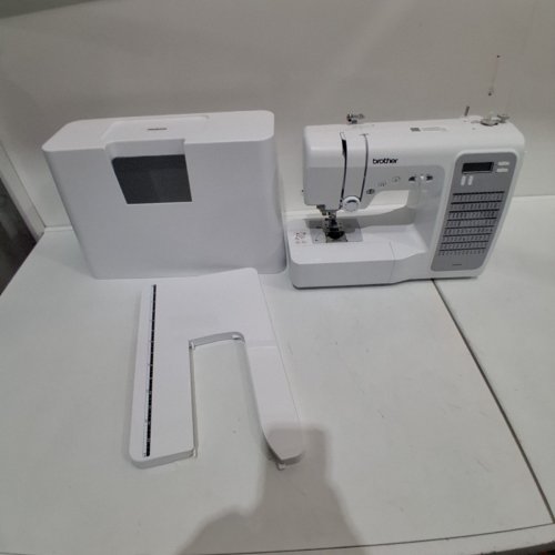 BROTHER COMPUTERIZED SEWING AND QUILTING MACHINE WITH 100 STITCHES AND 10 SEWING FEET - WHITE (MODEL: CP100X) image 2