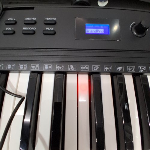 ALESIS TEACHER'S CHOICE 61-KEY PIANO KEYBOARD BUNDLE WITH CHAIR AND BENCH - BLACK\WHITE (MODEL: LQT0) image 3