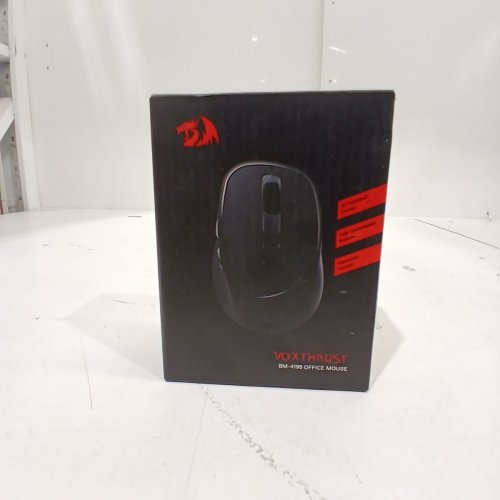 REDRAGON VOXTHRUST SMART WIRELESS MOUSE, 2.4G & BLUETOOTH COMPATIBLE - ADJUSTABLE DPI, ERGONOMIC DESIGN - BLACK (MODEL: BM-4195) image 2