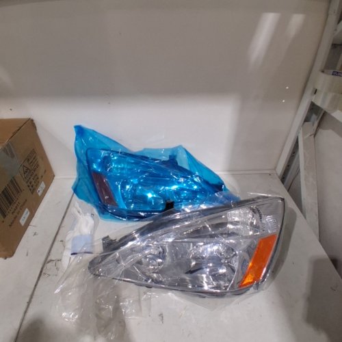 2PC NILIGHT HEADLIGHT ASSEMBLY FOR 2003-2007 HONDA ACCORD - BLACK (MODEL: HDAC03.00-15) image 3