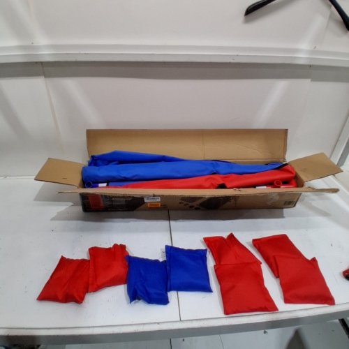 GOSPORTS PORTABLE PVC FRAMED CORNHOLE GAME SET W/ 8 BEAN BAGS AND CARRY CASE (MODEL: CH-04) image 2