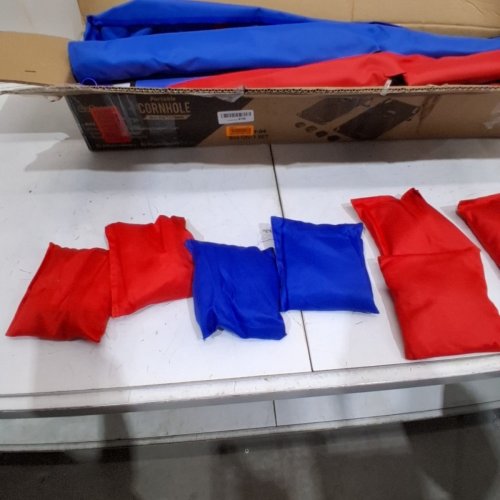 GOSPORTS PORTABLE PVC FRAMED CORNHOLE GAME SET W/ 8 BEAN BAGS AND CARRY CASE (MODEL: CH-04) image 3