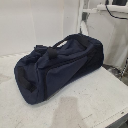 JETSTREAM CONVERTABLE TAVEL SPORTS DUFFEL BAG WITH BACKPACK STRAPS - 22" - NAVY BLUE (MODEL: B0444 22 BLU) image 3
