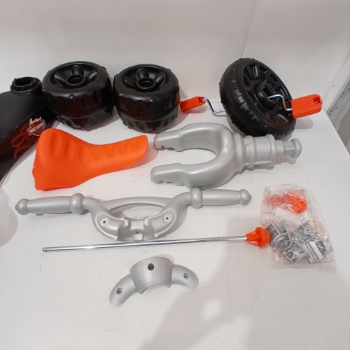 FISHER-PRICE HARLEY DAVIDSON TOUGH TRIKE TODDLER TOY - AGES 2+ - ORANGE / BLACK (MODEL: TOUGH TRIKE) image 6