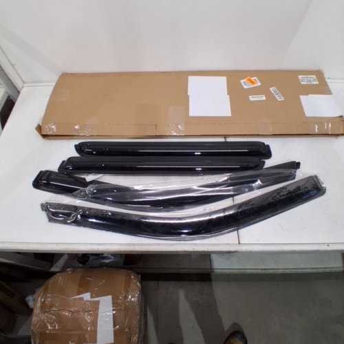 4PC AVS AUTO VENT SHADE VISOR GUARD FOR VARIOUS FORD TRUCKS - DARK SMOKE (MODEL: 94975) image 3