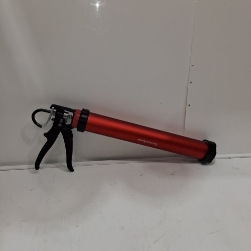 TOOLTECH XPERT PRO SUPER HEAVY DUTY SAUSAGE-STYLE ALUMINUM CAULKING GUN - 15" - RED image 3