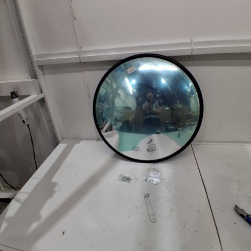 CONVEX SAFETY MIRROR -24" - BLACK image 2