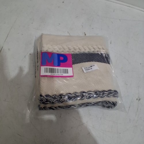 2PK STRIPED NEUTRAL DECORATIVE FARMHOUSE THROW PILLOW COVERS 18''X18'' - BEIGE/GREY/BLACK image 4