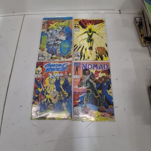 4 ASSTD MARVEL COMIC BOOKS - NOMAD #9, GHOST RIDER #26, EXCLIBUR #61, X-FORCE #17 - VARIOUS AUTHORS image 2