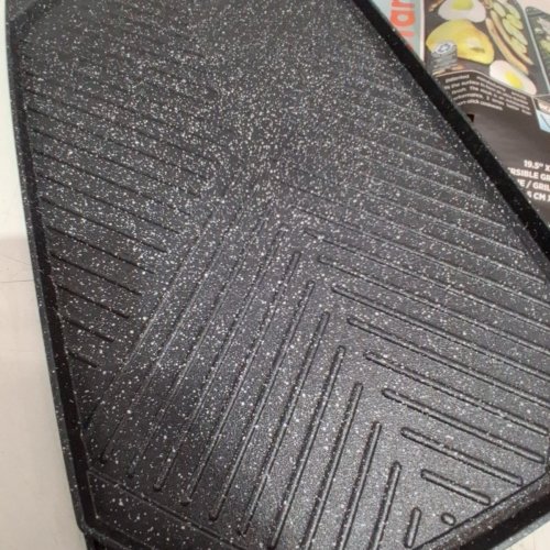 STARFRIT THE ROCK REVERSIBLE NON-STICK GRILL/GRIDDLE - 19.5" X 10.6" - BLACK (MODEL : 034614-004-0000) image 3
