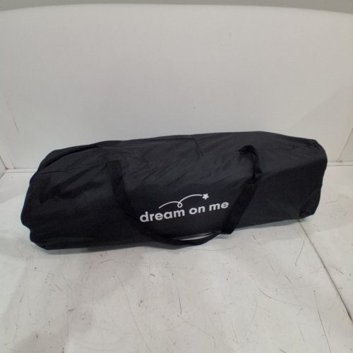 DREAM ON ME PORTABLE PLAY YARD NEST WITH CARRY BAG - BLACK/WHITE (MODEL: ‎436-BLK) image 4