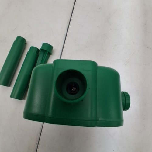 ANIMAL REPELLER ULTRASONIC SOLAR POWER BIRD DOG CAT SKUNK DEER RACCOON REPELLENT - 19" - GREEN image 5