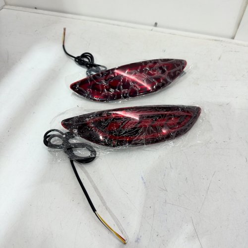 2PK LED REAR BUMPER REFLECTOR STOP BRAKE LIGHTS FOR 2012-2014 HYUNDAI ACCENT & VERNA - AUTOMOTIVE TAIL LIGHTS - RED image 3