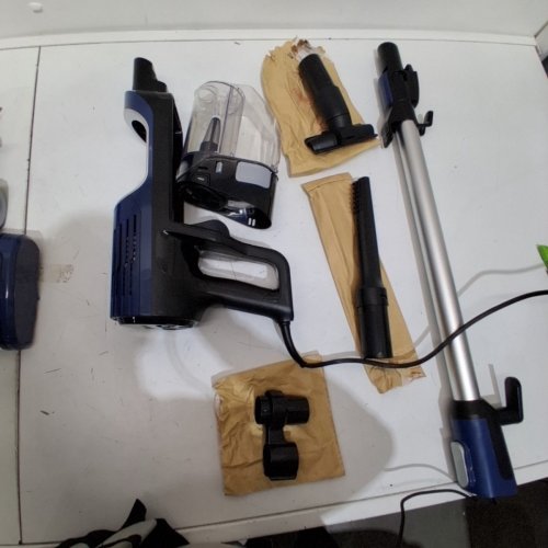 SHARK ULTRALIGHT PET PRO STICK/HANDHELD VACUUM CLEANER - 120V - BLUE (MODEL: HZ600C) image 4