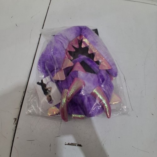 2PC TRICERATOPS HORNED DINOSAUR HEADBAND AND TAIL -OSFM - PURPLE (STYLE: PT70746A-050523) image 4