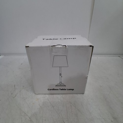 CORDLESS TABLE LAMP - 16" - GOLD / DARK GREEN image 4