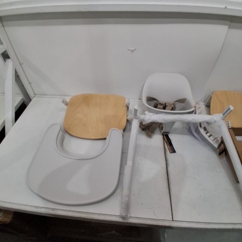 CYBEX GOLD LEMO 2 CONVERTIBLE 3-IN-1 HIGHCHAIR - 209LB MAX - SAND WHITE (MODEL: 521003587) image 4