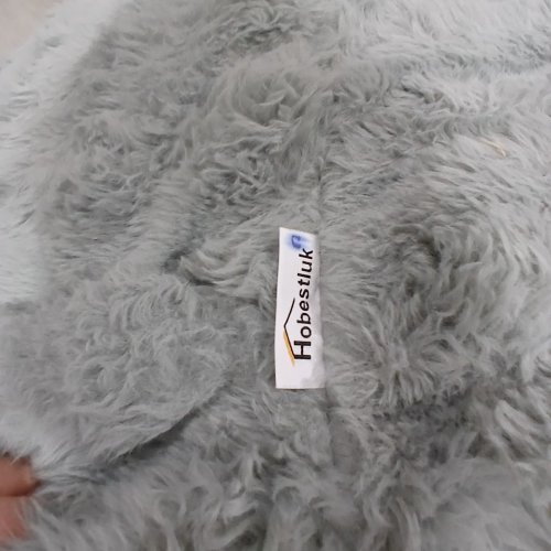 HOBESTLUK GIANT BEAN BAG WITH REMOVABLE COVER - 3FT - LIGHT GREY image 3