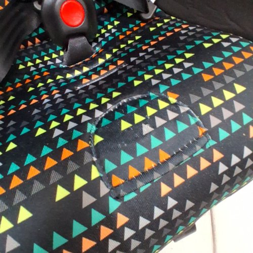 COSCO SCENERA NEXT CONVERTIBLE CAR SEAT - TRIANGLES (MODEL: 22182C-EJQ) image 4
