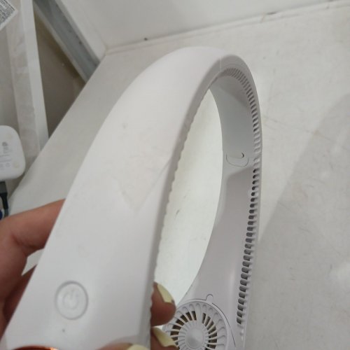 CIVPOWER PORTABLE RECHARGEABLE NECK FAN - WHITE image 4