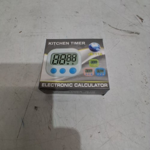 ELECTRONIC DIGITAL KITCHEN TIMER - BLACK (MODEL:JS-118) image 3