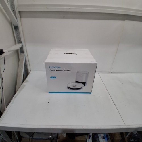 HONITURE ROBOT VACUUM CLEANER - AUTO EMPTY AND RECHARGING STATION - 2 IN DUST AND WATER CONTAINER - 14.4V - 42W - WHITE (MODEL: Q6-SE/SD80) image 14