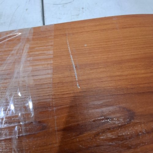 36PK PEEL AND STICK ADHESIVE VINYL FLOORING - 6" X 36" EACH PANEL - COVERS 54 SQ. FT - CHERRY WOOD image 3