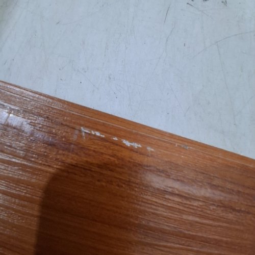 36PK PEEL AND STICK ADHESIVE VINYL FLOORING - 6" X 36" EACH PANEL - COVERS 54 SQ. FT - CHERRY WOOD image 5