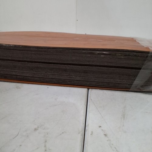 36PK PEEL AND STICK ADHESIVE VINYL FLOORING - 6" X 36" EACH PANEL - COVERS 54 SQ. FT - CHERRY WOOD image 7